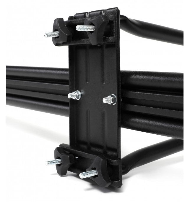 Portabici E-bike da Tetto in Alluminio Modula Panoramica Nero