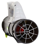 Soffiatore Assiale a Batteria 20V Verdemax SA20 Regolatore del Flusso Aria con Batteria Nero e Verde      