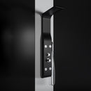 Colonna Doccia Idromassaggio in ABS Relax Nero Opaco