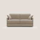 Divano Letto 2 Posti 149x90x96 cm in Tessuto Beige