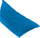 Bean Bag Pouf Liegestuhl aus Acryl Pomodone Milk Royal Blue