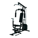 Stazione Multifunzione 156x113x205 cm per Allenamento in Acciaio  Nera