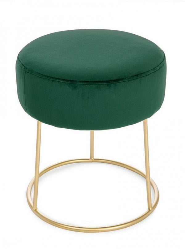 Hocker Clarissa Bottle D35 aus Stoff mit Samteffekt acquista