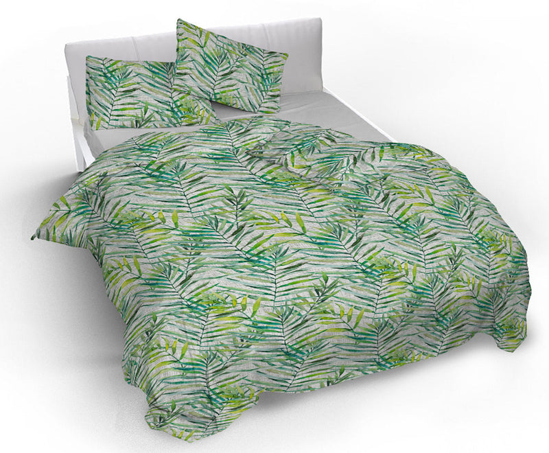 Copripiumino con Federe Stampato in Microfibra Honolulu Varie Misure