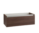 Mobile Bagno Sospeso 100 cm in Legno TFT Ibiza Tabacco Scuro