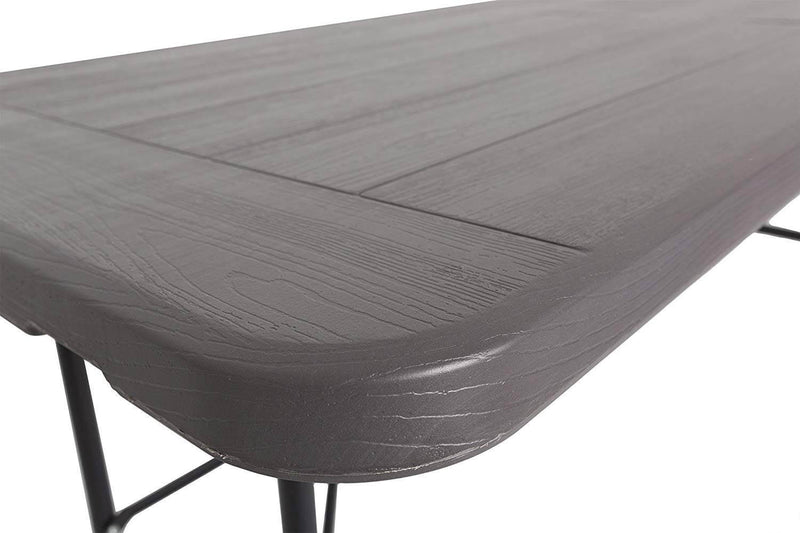 Tavolo Catering Rettangolare Pieghevole 180x75,5x74cm Menzi Marrone