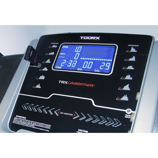 Tapis Roulant Motorizzato 6,0Hp 22Km/h Toorx TRX-Marathon Hrc App Ready