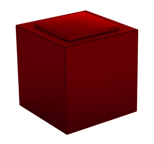 Pouf da Giardino 50x50 cm con Cuscino in Resina Arkema Iris Comfort Ruby acquista