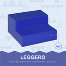 Set 4 Blocchi Costruzioni Morbide Modulabili per Bambini Multicolore  