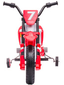 Moto Elettrica per Bambini 12V Motocross Rosso-2