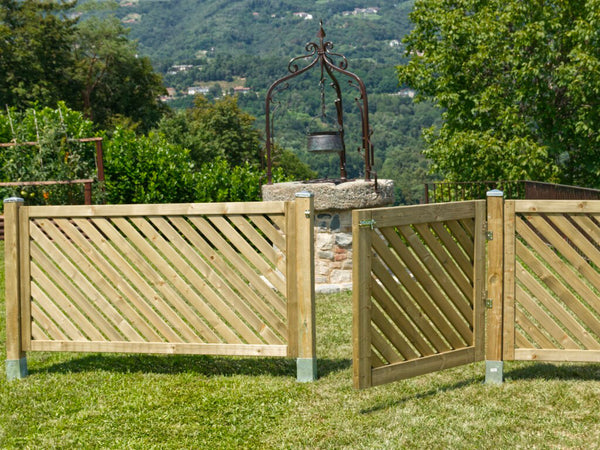 Cancello Recinzione da Giardino 100xH90 cm Selenia in Legno online