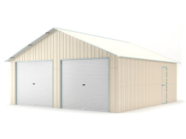 online Gartenkastenhaus aus Stahlblech 664 x 721 x 372 cm Beige