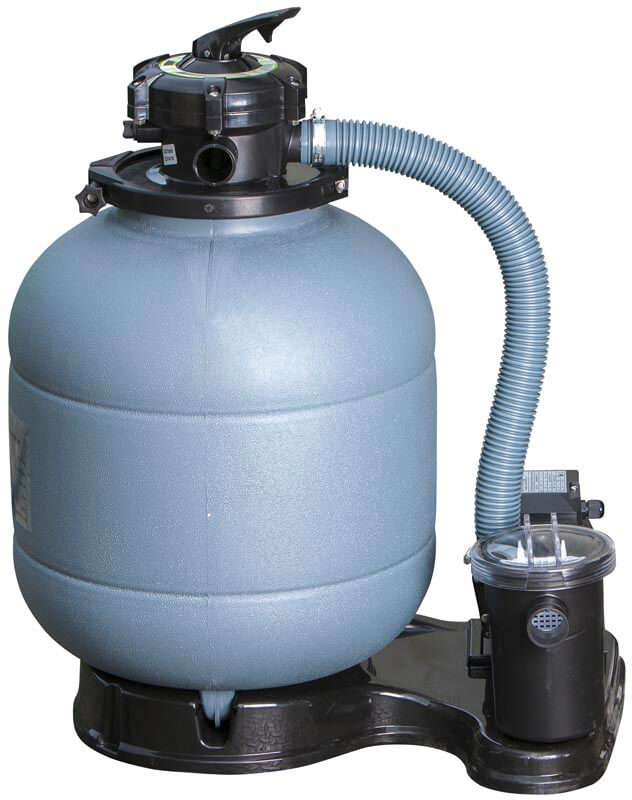 Piscina Rotonda Fuori Terra Ø460xh132 cm in Acciaio e PVC Gre Granada