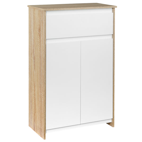 online Badezimmerschrank 60 x 30 x 90 cm aus Holz und weißem MDF