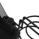 Scrivania Gaming 120x60x73 cm  in MDF e Metallo Nero