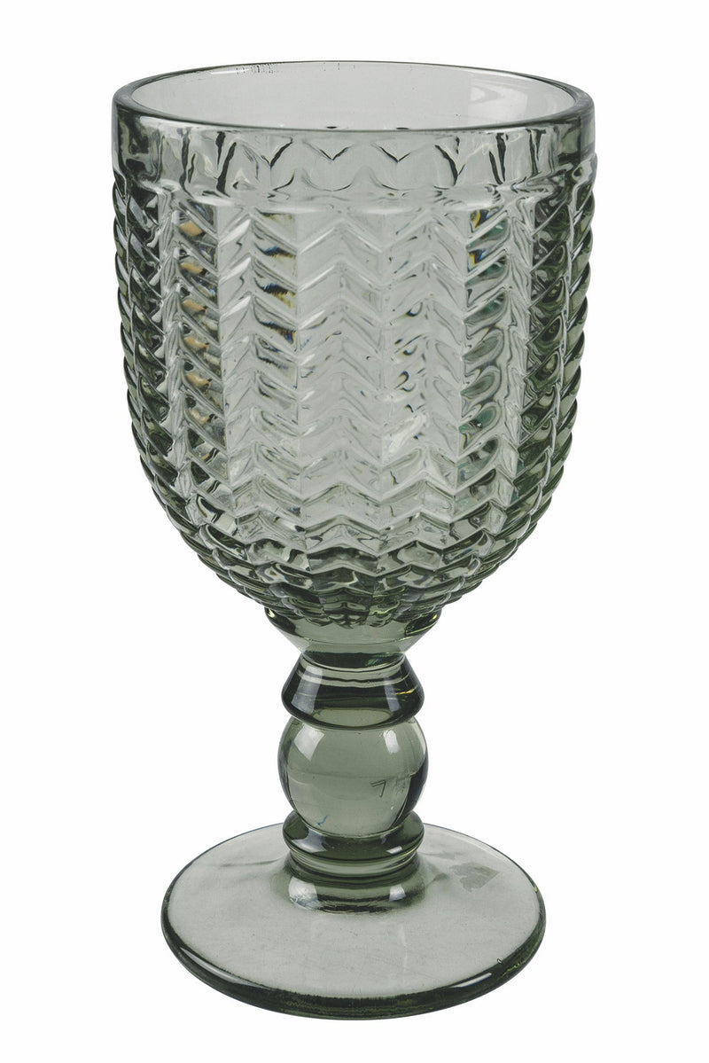 Set 6 Calici in Vetro 280 ml Villa d'Este Home Tivoli Geometrie