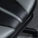 Sedia Poltrona Presidenziale da Ufficio 64x62x114-124 cm in Similpelle Nero