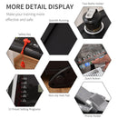 Tapis Roulant Elettrico Pieghevole 12 Km/h 500W 12 Programmi Nero