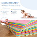 Tappeto Puzzle per Bambini 182,5x182,5 cm in EVA Multicolore