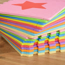Tappeto Puzzle per Bambini 182,5x182,5 cm in EVA Multicolore