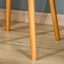 Appendiabiti da Terra 40x40x179 cm con Tavolino Nero e Legno