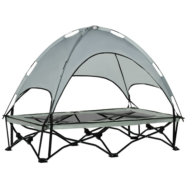 prezzo Faltbares Hundebett mit grauem Baldachin