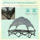 Brandina Pieghevole per Cani con Tettuccio Grigia