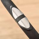 Cyclette con Trasmissione Cinghia in Acciaio e ABS Argento e Nero