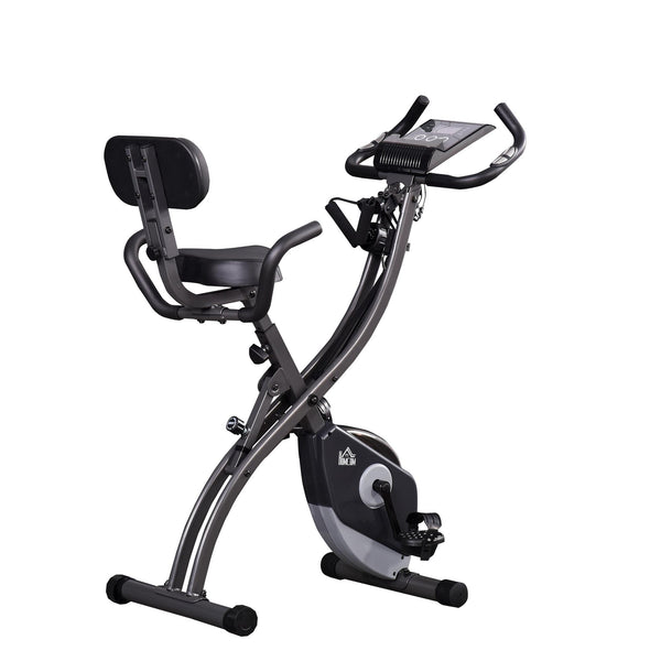 sconto Faltbares magnetisches Heimtrainer mit schwarzem LCD-Display