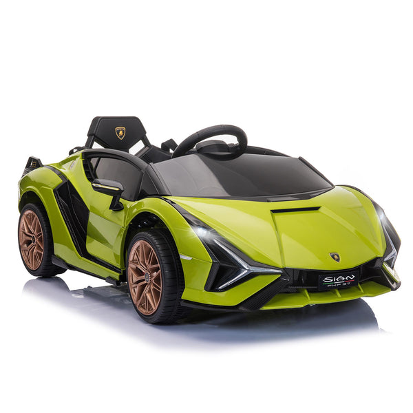 Elektroauto für Kinder 12V Lamborghini Sian FKP 37 Grün prezzo