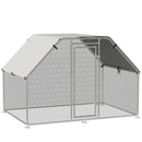 Pollaio Gabbia per Galline da Esterno 280x193,5x195 cm in Metallo