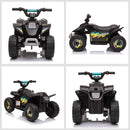 Mini Quad Elettrico per Bambini 6V Nero