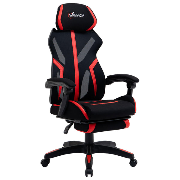 online Ergonomischer Gaming-Stuhl 65x65x119-129 cm in schwarzem Kunstleder