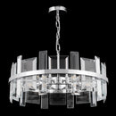 Lampada pendente Modern in Metallo Cerezo Cromo