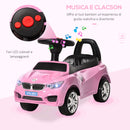 Auto Macchina Cavalcabile per Bambini Rosa