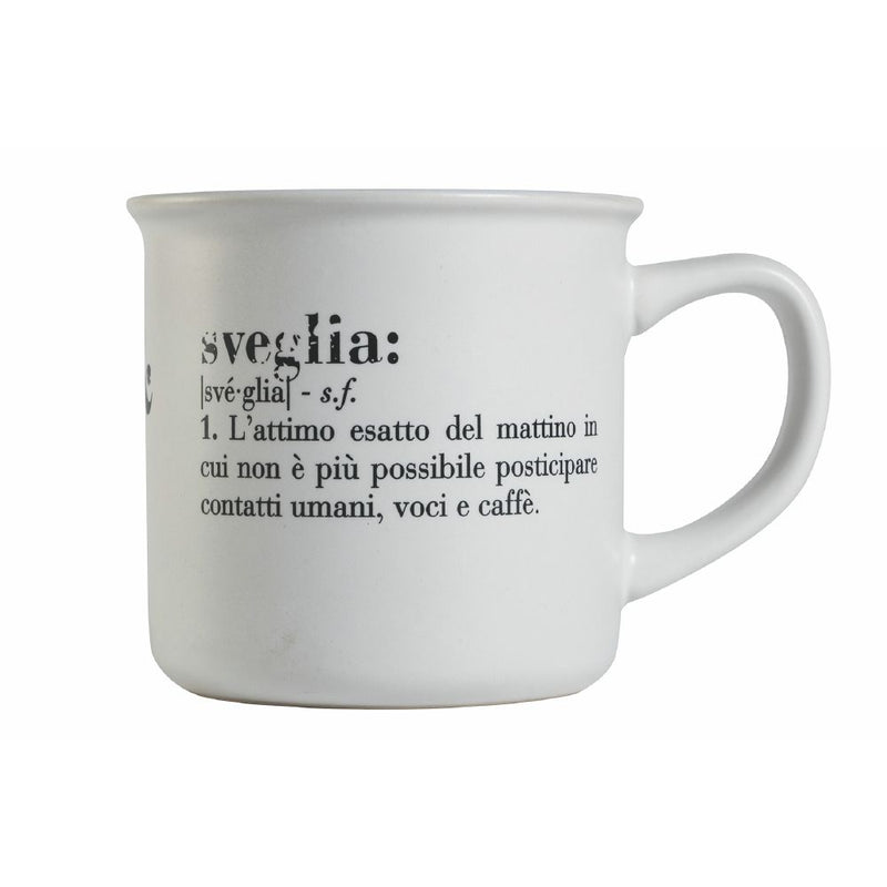 Set 2 tazze Ø9,2x8,7 cm in New Bone China VdE Tivoli 1996 Bianco