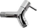 Doccia Solare da Esterno Giardino 30L Miscelatore e Lavapiedi Arkema Spring Fascia Inox Bianco Crem
