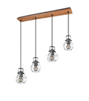 Lampada a Sospensione da Interno  E27 in Metallo Argento Anticato