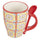Tazza con Cucchiaino 12xØ8x10 cm in Ceramica VdE Tivoli 1996 Infinito favignana