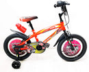 Bicicletta per Bambino 12" 2 Freni con Borraccia e Scudetto Frontale Rossa