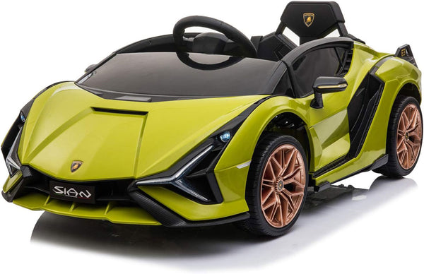 Macchina Elettrica per Bambini Licenza Ufficiale Lamborghini Sian 10,8V 5,4Ah Verde prezzo