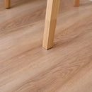 Lampada da Terra 45x45x147 cm E27 Paralume in Tessuto Bianco