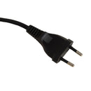 Lampada da Terra 42x24x178 cm 2 Paralumi E14 E27 Nera