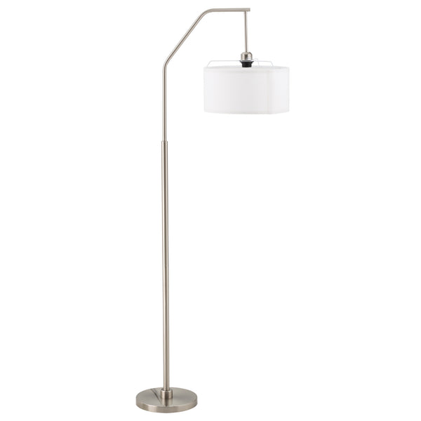 Stehlampe 65x33x158 cm E27 Lampenschirm aus weißem Stoff online