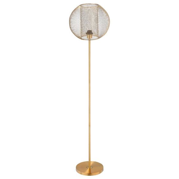 prezzo Stehlampe Ø35x150 cm E27 Gold Kugelförmiger Lampenschirm