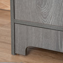 Mobile Multiuso per Cani e Gatti 48x40x75 cm in Legno Grigio