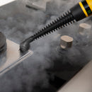 Pistola a Vapore Multiuso Portatile Serbatoio 350 ml con 9 Accessori Gialla