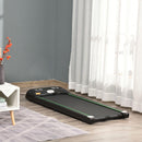 Tapis Roulant Elettrico Senza Manubrio 133x50x13 cm Display LED e Telecomando Nero