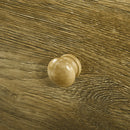 Tavolino Basso 4 Cassetti 100x53,5x45 cm in Truciolare e Legno di Faggio Bianco