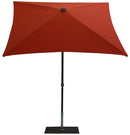 Ombrellone da Giardino 2x2 m Palo Ø38 mm in Alluminio Tessuto Olefin Trend Terracotta